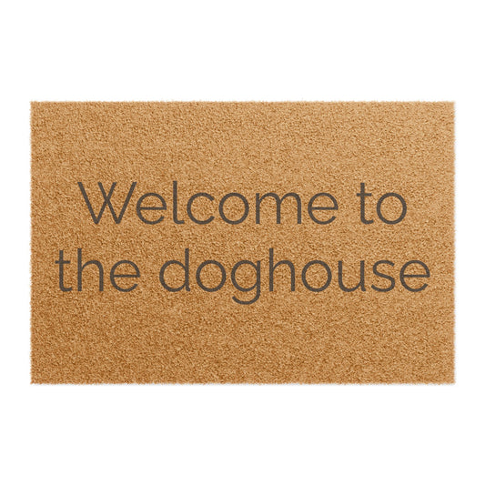 Welcome to the Doghouse Doormat